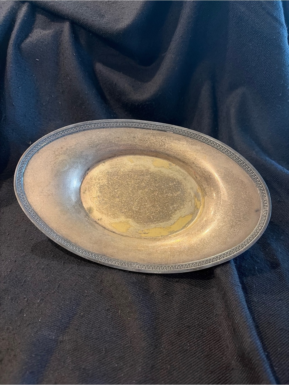 Vintage EPNS Silver Plated Classic Oval Serving Tray